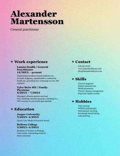 ATS healthcare resume_2